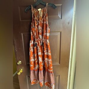 Knox Rose Midi Sun Dress Size Large